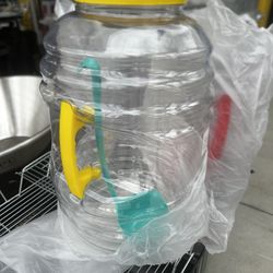 Vitrolero Completo Para Las Aguas Frescas! Incluy Cucharón