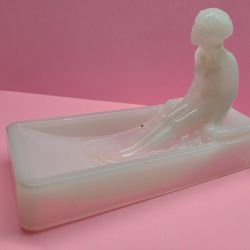 VINTAGE NUDE ART DECO LADY 