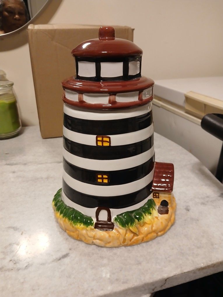 Light House Cookie Jar