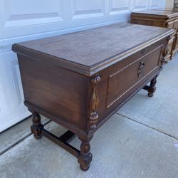 Antique Cedar Trunk