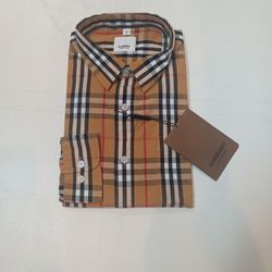 Burberry Long Sleeve Vintage Button Down 