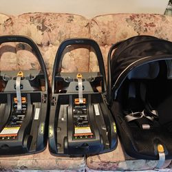 Chicco Keyfit 35 Carseat And 2 Bases 