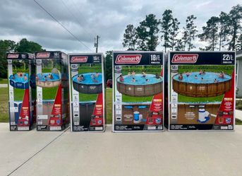 New! Above Ground Pools