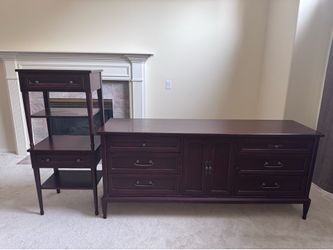 Dresser and two side tables