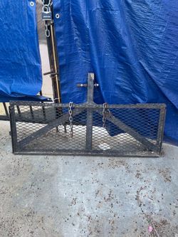 Steel Mesh Hitch Cargo Carrier Basket 27 X 47
