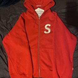 Supreme Hoodie Fw23 (Red)