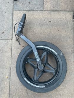 BagBoy replacement front wheel, swivel caster. For Golf push cart