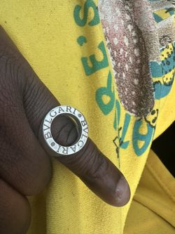 real silver men pinky ring 8 gram