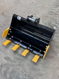 Toothed bucket 23inches
