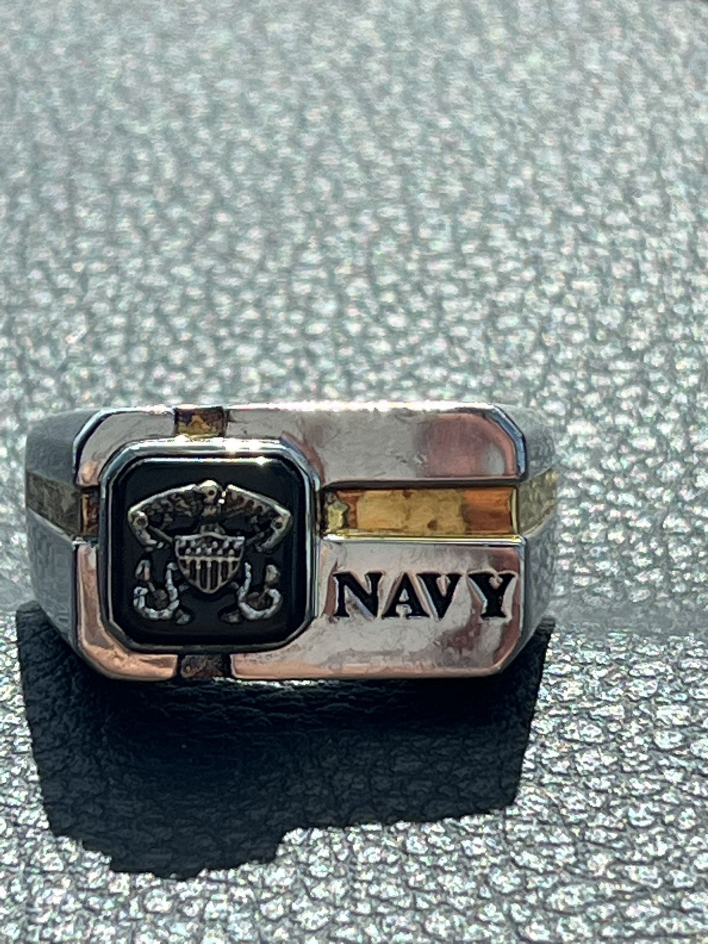 Mens Navy Ring