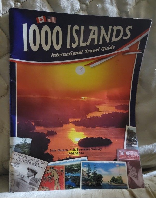 1000 Islands International Travel Guide Magazine Used