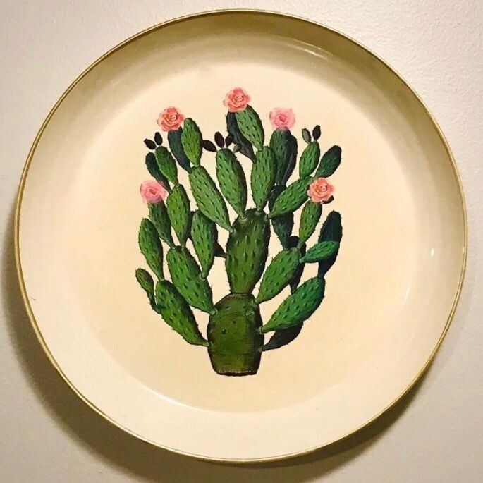 cactus wall hanging