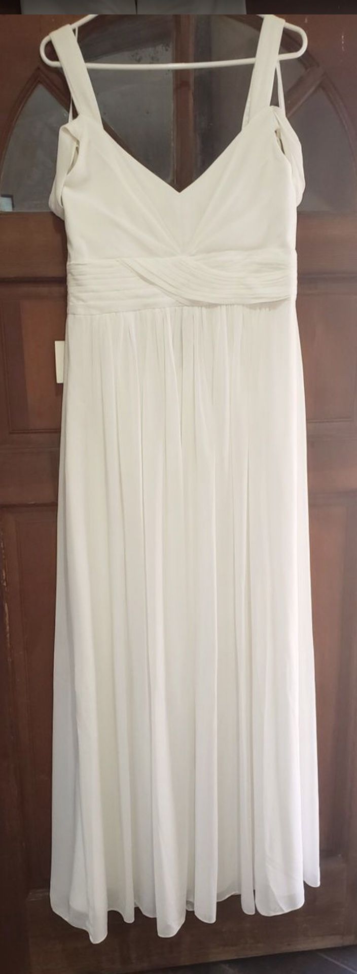 Long white dress XL 