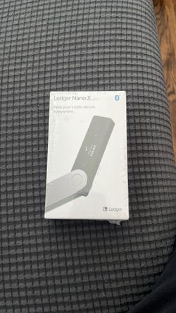 Ledger Nano X hardware