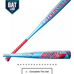 Louisville Slugger Atlas BBCOR Baseball Bat 2026 33" Drop-3 