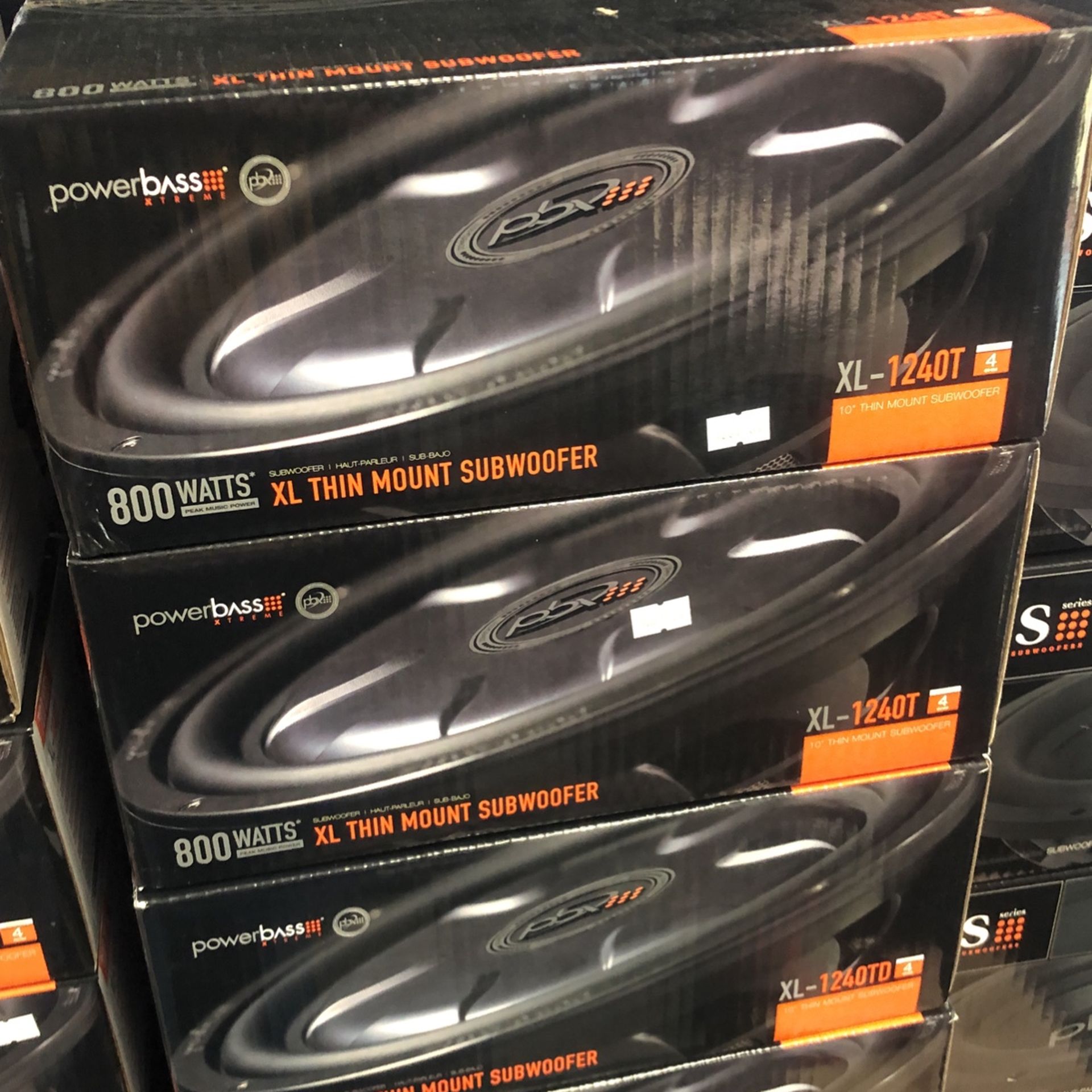 Powerbass 12 Inch Shallow Subwoofer On Sale Doe