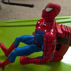 Vintage Spiderman Electronic Big Time 13" (1995, Marvel Toybiz) Action Figure B2