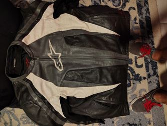 Alpinestars riding jacket with liner in great condition slightly used