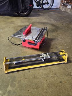 Wet Cutting Tile Saw
