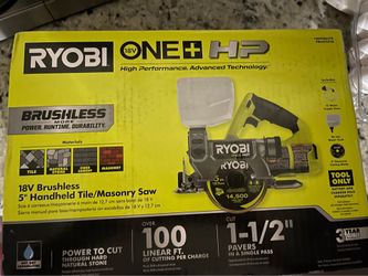 Ryobi 18V Portable Tile/Masonry Saw
