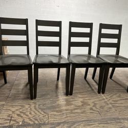 4 Dining chairs
