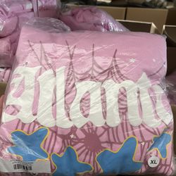 Sp5der hoodie pullover pink Atlanta all sizes s-XXL
