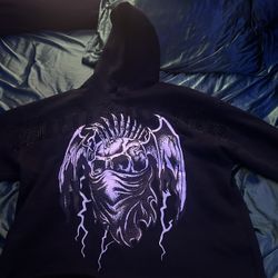 Bad Habits Rhinestone Hoodie 