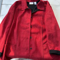 ALFRED DUNNER Red Jacket
