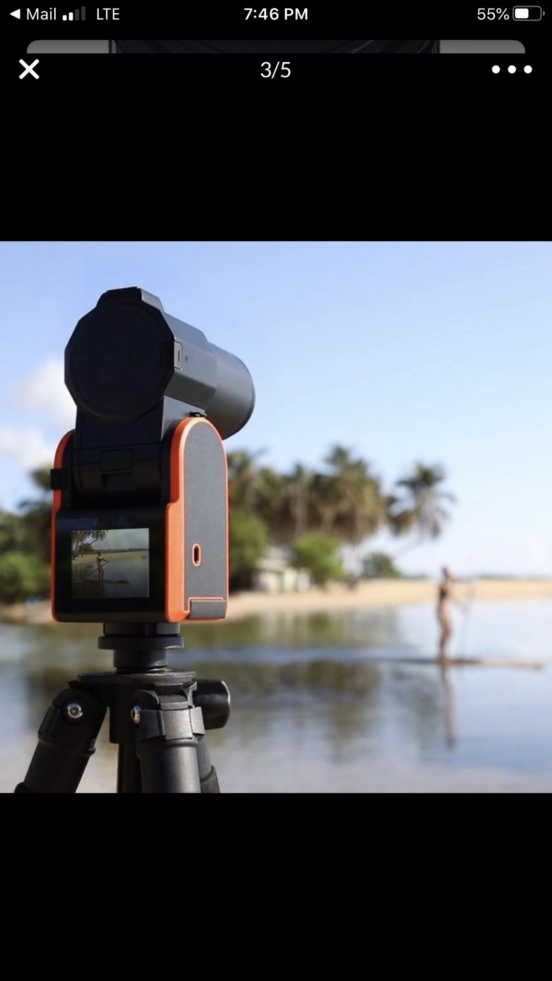 SOLOSHOT3 with Optic65 Camera is a stationary robotic filming system