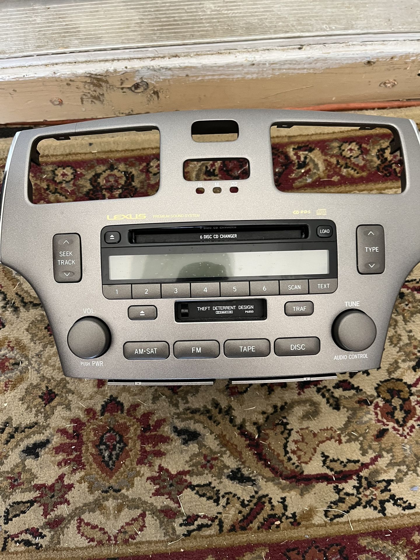 Lexus Original Radio,6 CD Changer ,Stereo Sound System 