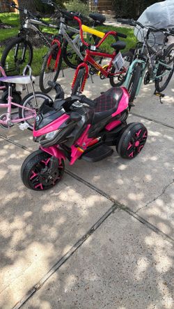 Pink Motorcycle