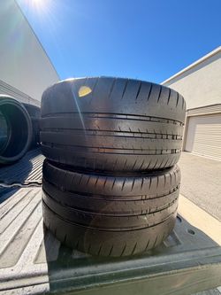 265/35/20 Michelin Pilot sport cup2 semi new tread depth (2)