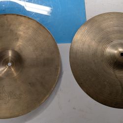Vintage Zildjian 70s/60s Hi Hats (new beats)