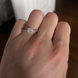 Zales Square Frame Ring 