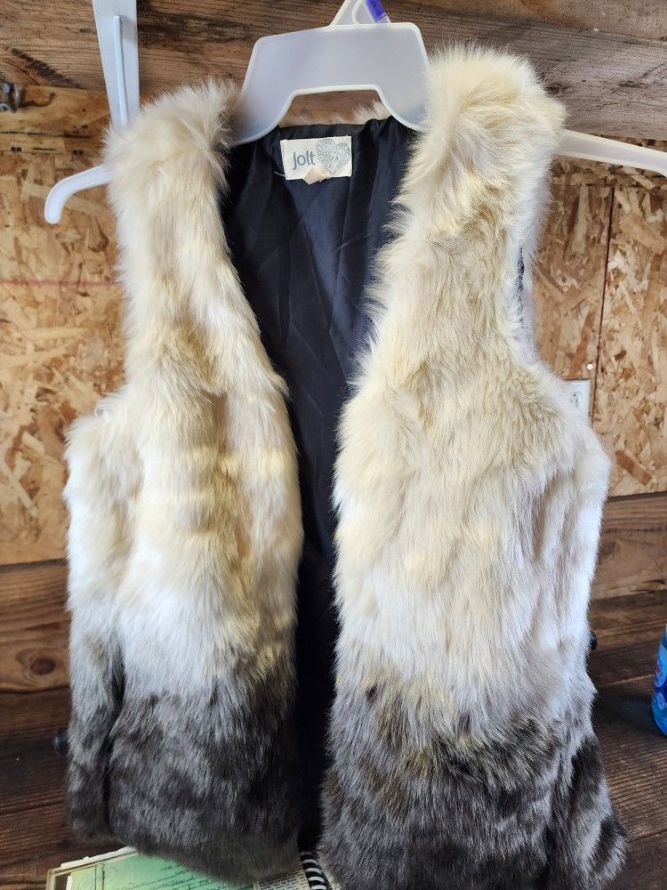 Jolt XS Faux Fur Vest