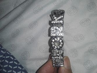 Iced out AA it works bracelet