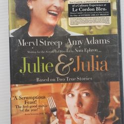 Julie & Julia DVD Meryl Streep 2009 Movie Brand NEW Factory Sealed Snap case