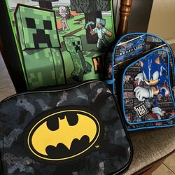 Kids Back Pack & Lunch Box 