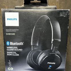 New Philips Wireless Bluetooth Headphones 