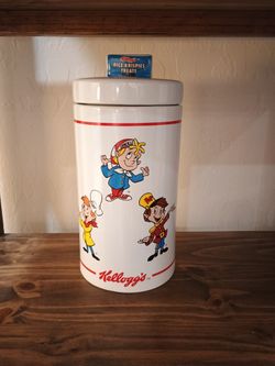 Vintage Kellogg's Rice Krispies Cannister, Tall. Deer Vly 67th Ave 85310
