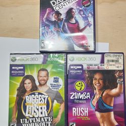 Xbox Bundle dance Games  (sealed) 
