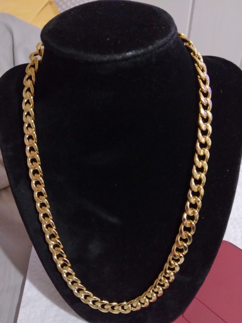 Sterling Silver Chain Color Gold Click Pictures to See The 925 Price FIRM