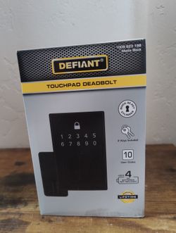 Touchpad Deadbolt 