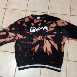 Bleach Tie Dye Nike Crew Neck