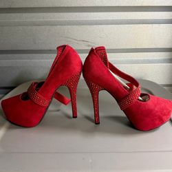 Red Shoes Heels