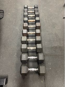 MAKE OFFER - CAP Dumbbells pairs of 35lb-15lbs