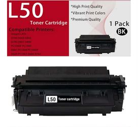 L50 Toner Cartridge Works for ImageCLASS D760 D660 D860 D780 D861 D880 PC1080F PC1080 D661 PC1060 PC1060F D620 PC1061 D680 D761 Printers (1-Black)