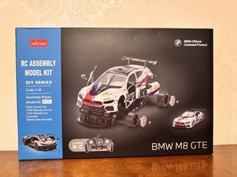Model Kit of a BMW M8 GTE