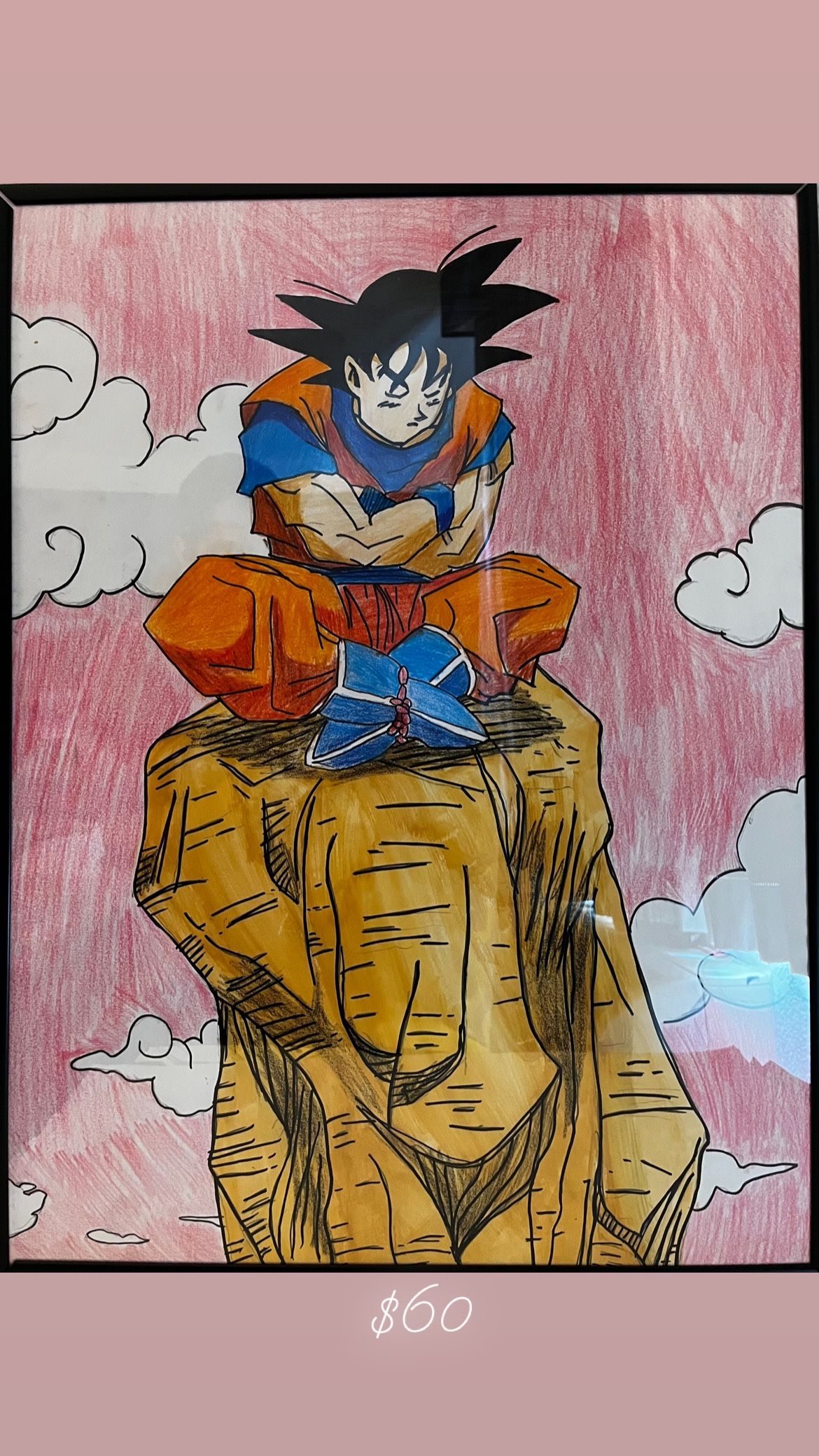 Goku Meditating