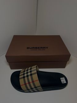 Burberry slides